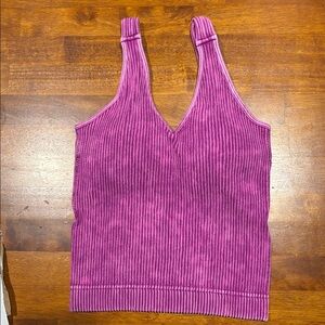 Lt Plum Mineral Wash Brami Top